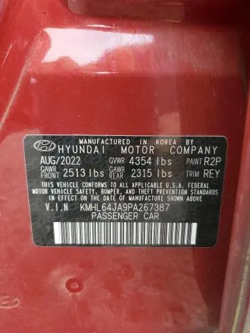 2023 HYUNDAI SONATA SEL  