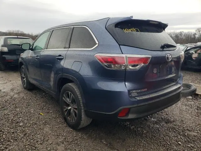 2016 TOYOTA HIGHLANDER XLE  