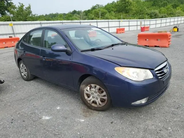 2010 HYUNDAI ELANTRA BLUE  