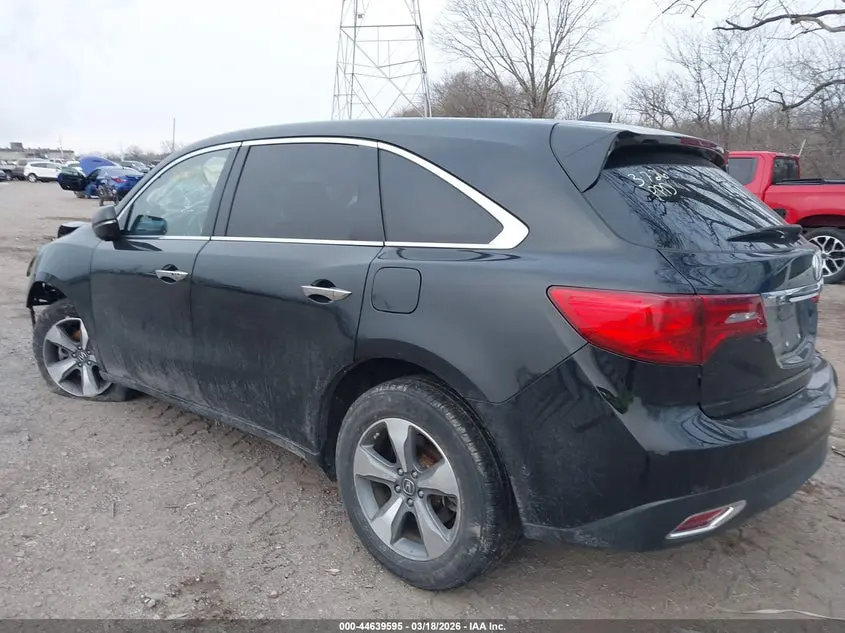 2016 ACURA MDX ACURAWATCH PLUS PACKAGE