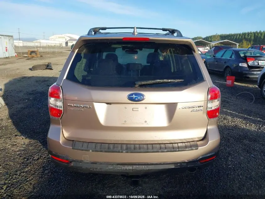 2016 SUBARU FORESTER 2.5I TOURING