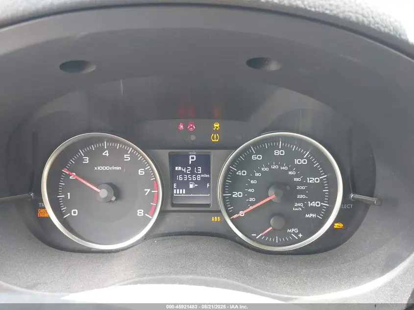2015 SUBARU IMPREZA 2.0I