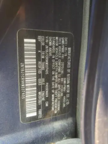 2019 NISSAN ROGUE SPORT S