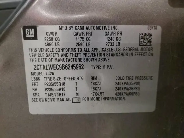 2011 GMC TERRAIN SLT  