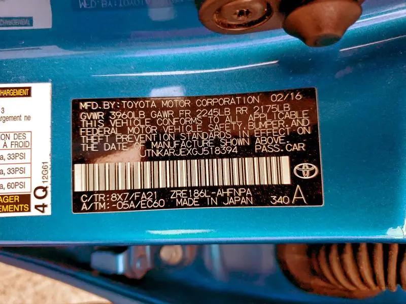 2016 TOYOTA SCION IM   