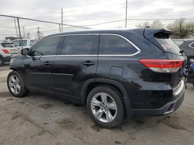 2019 TOYOTA HIGHLANDER LIMITED