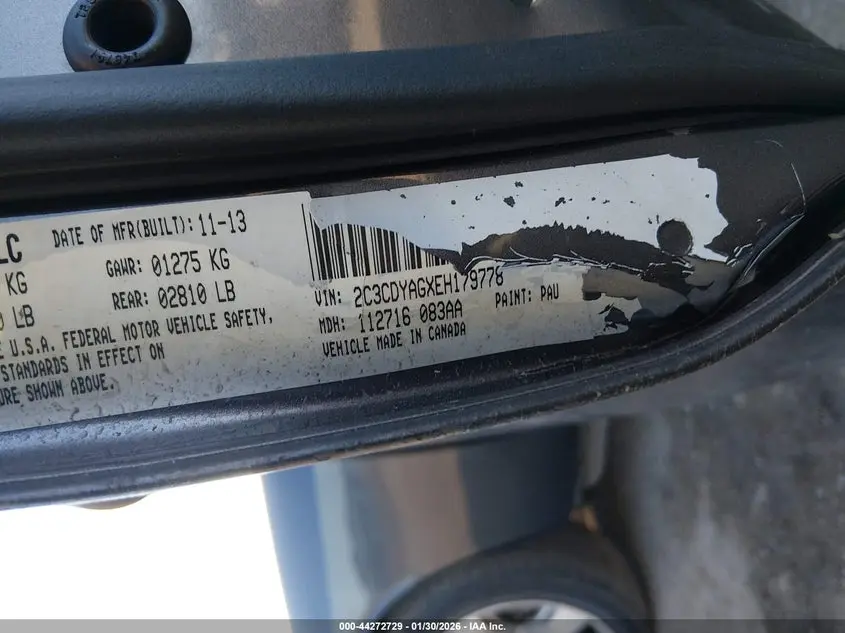 2014 DODGE CHALLENGER SXT