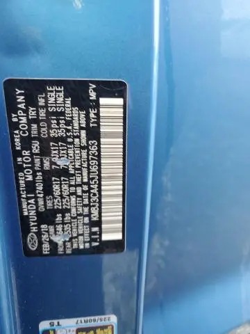 2018 HYUNDAI TUCSON SEL  