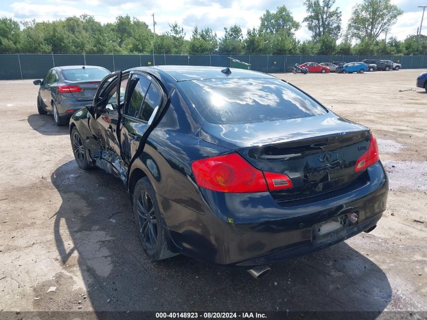 2011 INFINITI G37X  