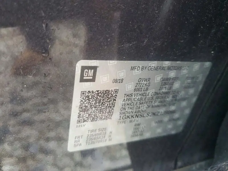 2019 GMC ACADIA SLE  