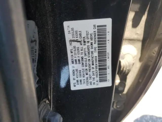 2014 HONDA ACCORD EXL  