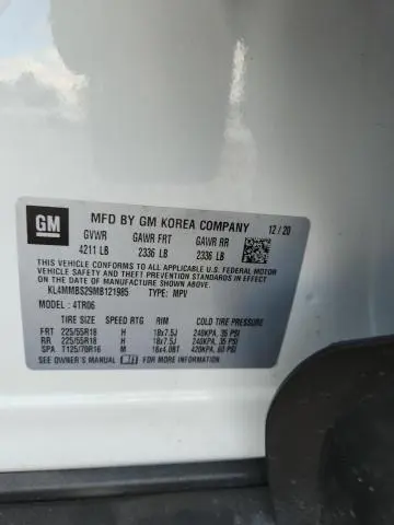 2021 BUICK ENCORE GX PREFERRED  