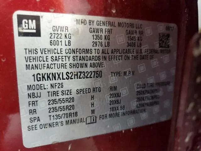 2017 GMC ACADIA DENALI  