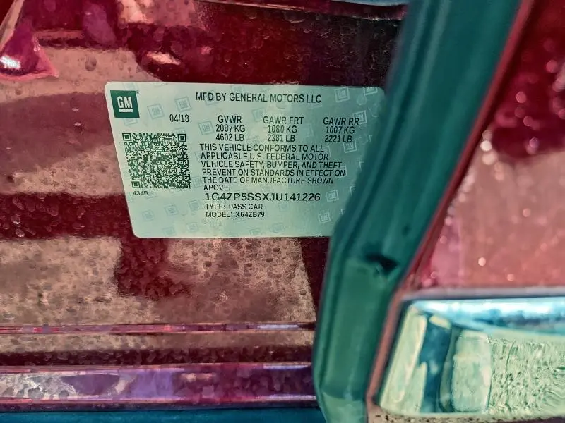 2018 BUICK LACROSSE ESSENCE  