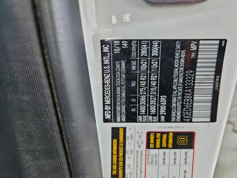 2019 MERCEDES-BENZ GLE COUPE 43 AMG  