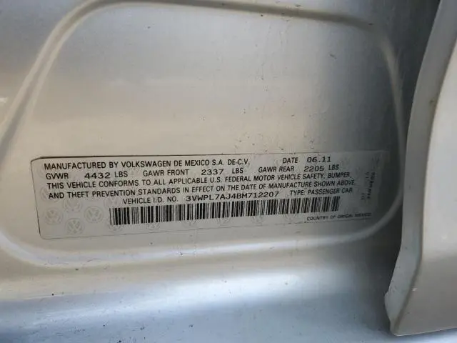 2011 VOLKSWAGEN JETTA TDI  