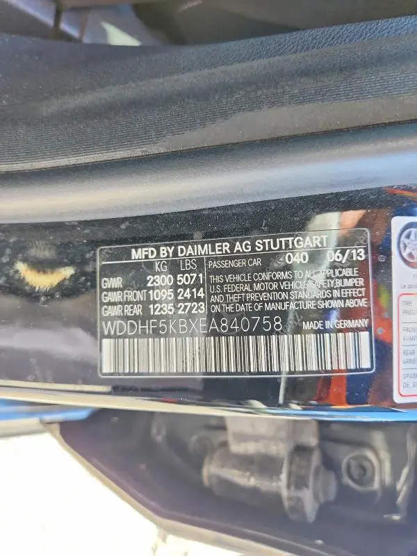 2014 MERCEDES-BENZ E 350  