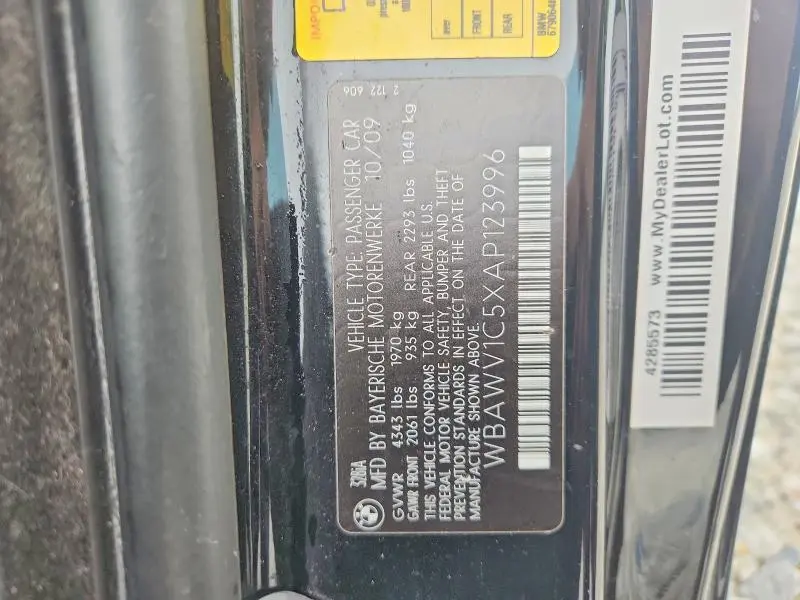 2010 BMW 328I   