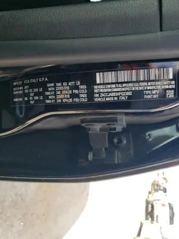 2017 JEEP RENEGADE LATITUDE  