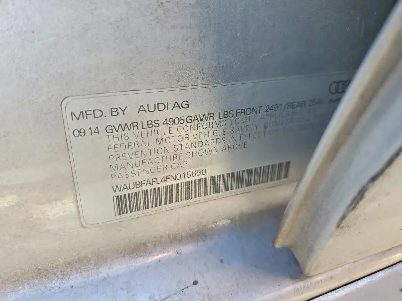 2015 AUDI A4 PREMIUM  