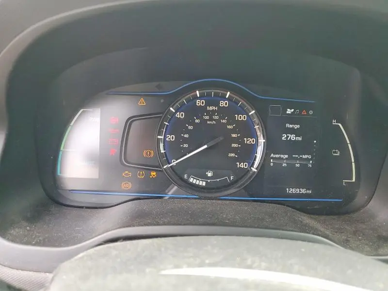 2017 HYUNDAI IONIQ BLUE  