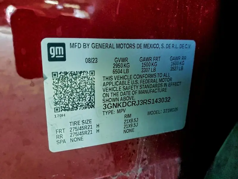 2024 CHEVROLET BLAZER RS  