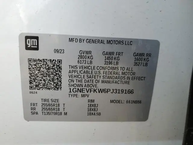 2023 CHEVROLET TRAVERSE LS  
