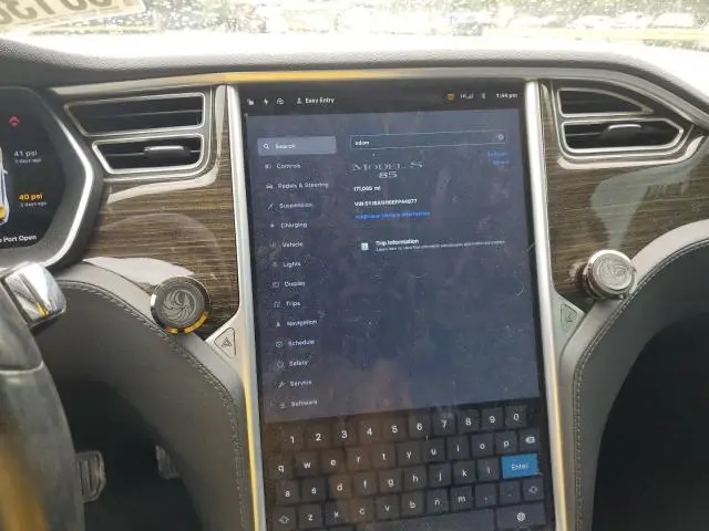 2014 TESLA MODEL S   