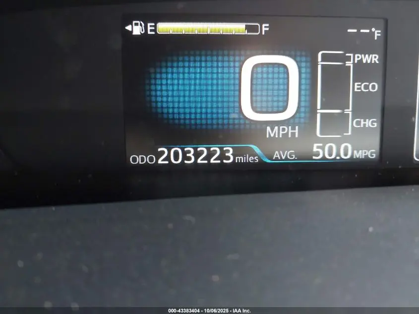 2017 TOYOTA PRIUS FOUR