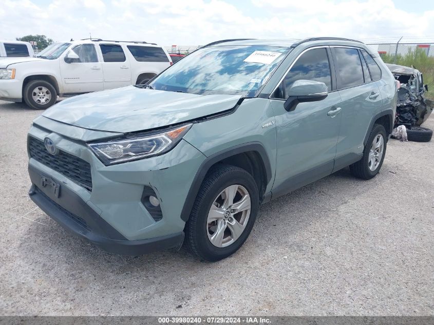 2021 TOYOTA RAV4 HYBRID XLE