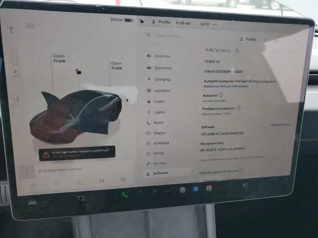 2024 TESLA MODEL 3   