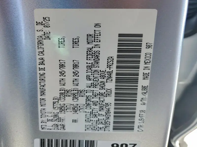 2025 TOYOTA TACOMA DOUBLE CAB  