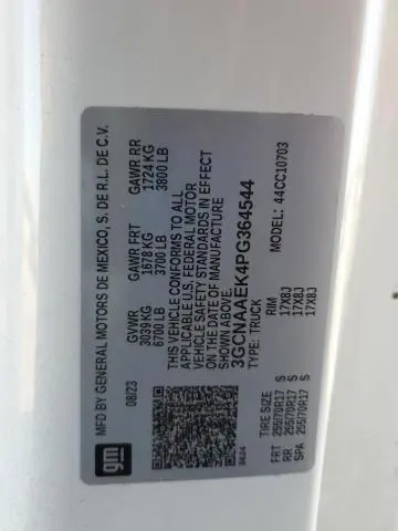 2023 CHEVROLET SILVERADO C1500  