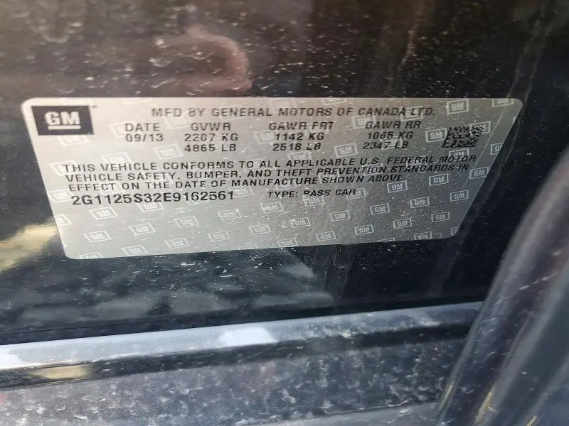2014 CHEVROLET IMPALA LT  