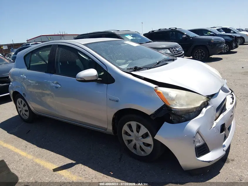 2012 TOYOTA PRIUS C THREE