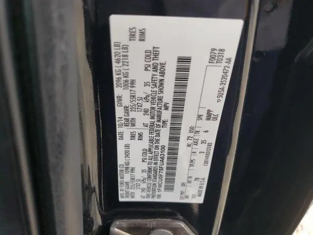 2015 FORD ESCAPE S  