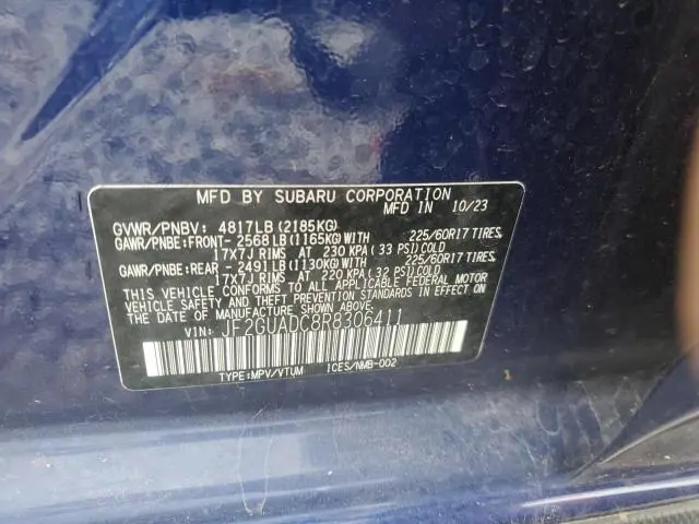 2024 SUBARU CROSSTREK PREMIUM  