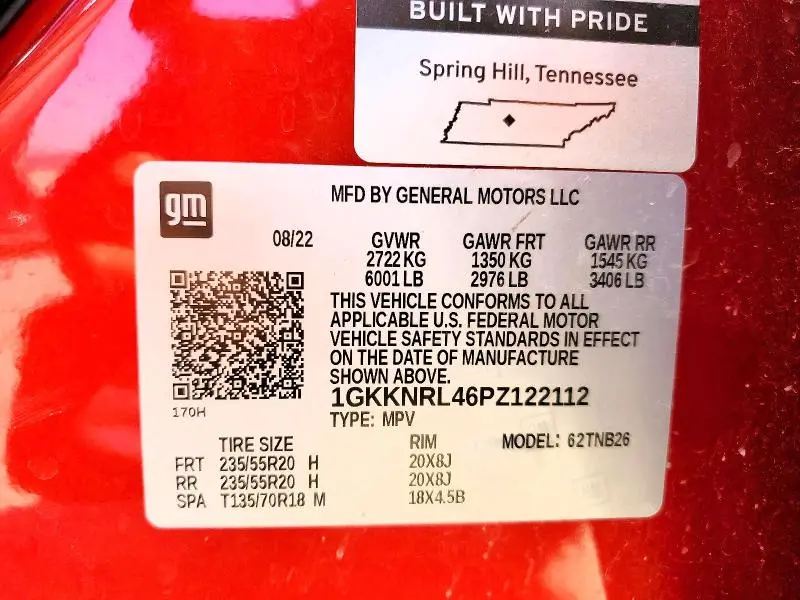 2023 GMC ACADIA SLE  