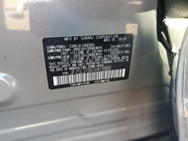 2025 SUBARU FORESTER TOURING  