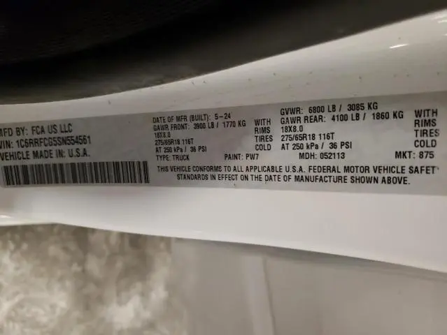 2025 RAM 1500 TRADESMAN