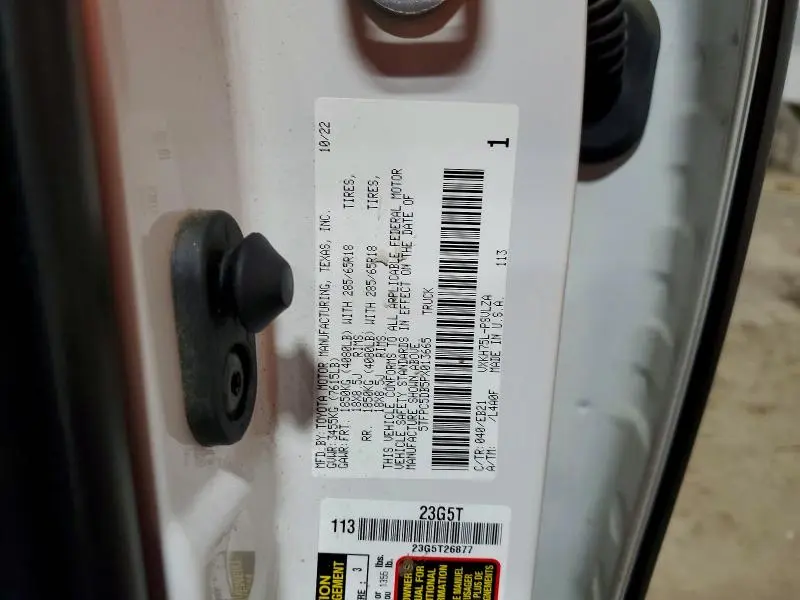 2023 TOYOTA TUNDRA TRD PRO HV  