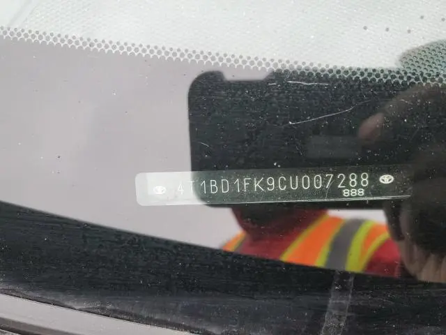 2012 TOYOTA CAMRY HYBRID  