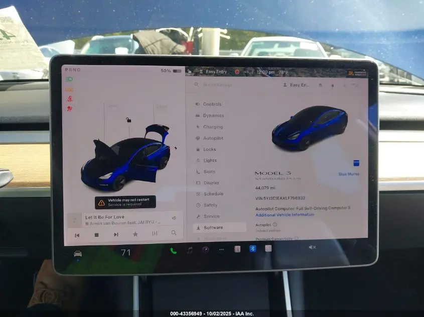 2020 TESLA MODEL 3 STANDARD RANGE PLUS REAR-WHEEL DRIVE/STANDARD RANGE REAR-WHEEL DRIVE