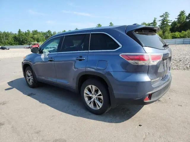 2015 TOYOTA HIGHLANDER XLE  