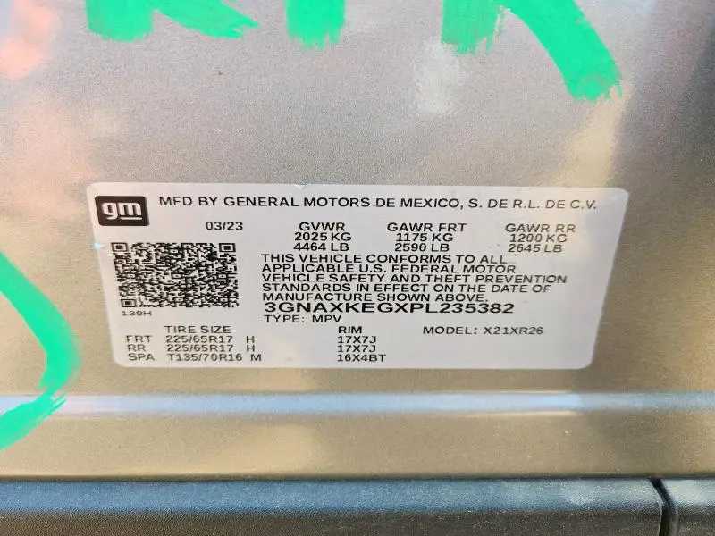 2023 CHEVROLET EQUINOX LT  