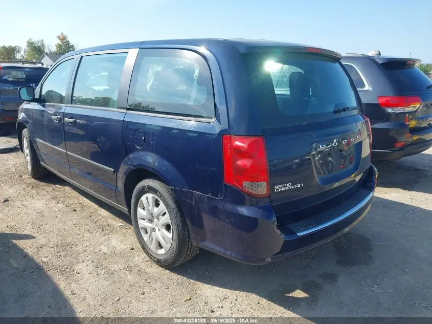 2015 DODGE GRAND CARAVAN AMERICAN VALUE PKG