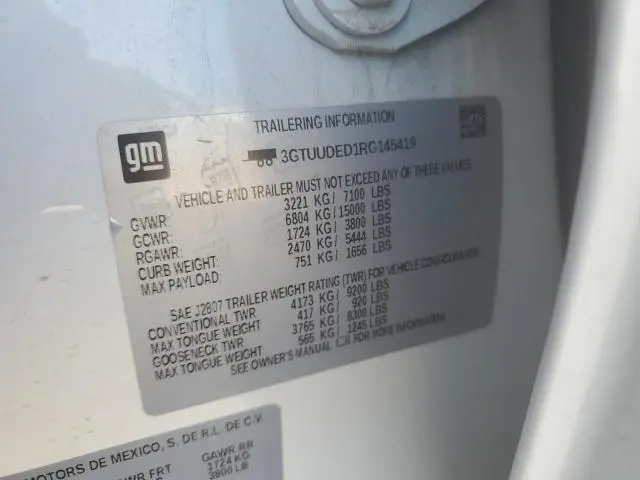 2024 GMC SIERRA K1500 SLT  