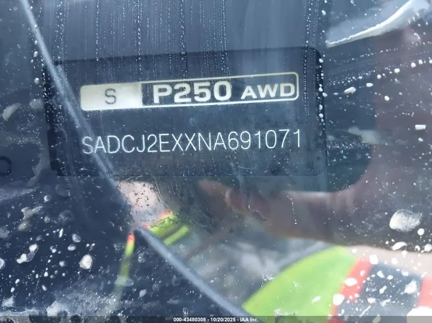 2022 JAGUAR F-PACE S P250 AWD AUTOMATIC