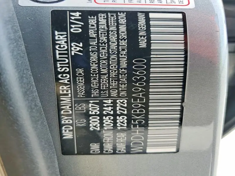2014 MERCEDES-BENZ E 350  