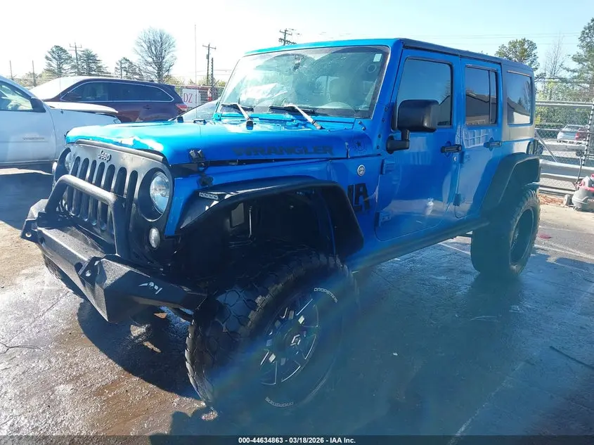 2016 JEEP WRANGLER UNLIMITED BLACK BEAR